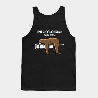 Energy Loading Please Wait Funny Solth Tank Top